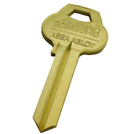 Corbin Russwin Corbin L46PIN10 6 Pin Coined Logo Key Blank with L4 Keyway L46PIN10